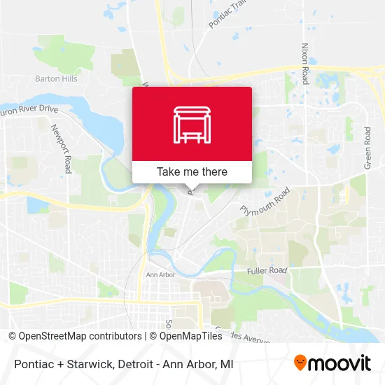 Pontiac + Starwick map