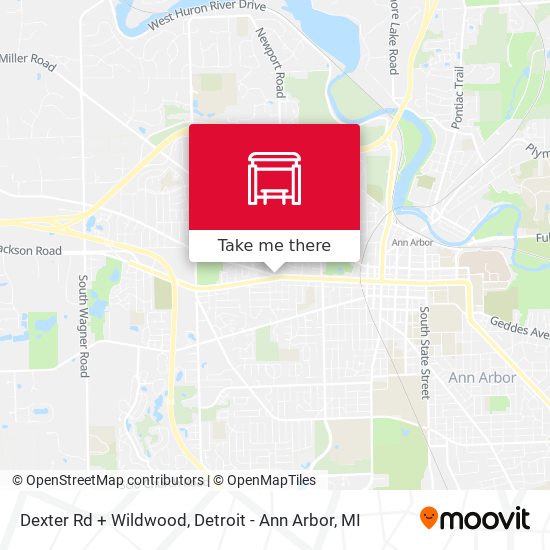 Mapa de Dexter Rd + Wildwood
