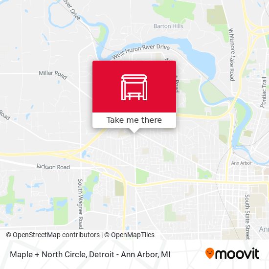 Mapa de Maple + North Circle