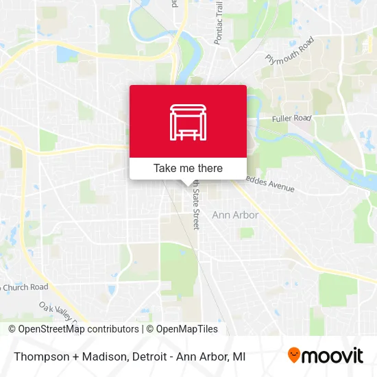 Thompson  + Madison map