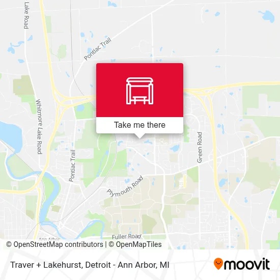 Traver + Lakehurst map