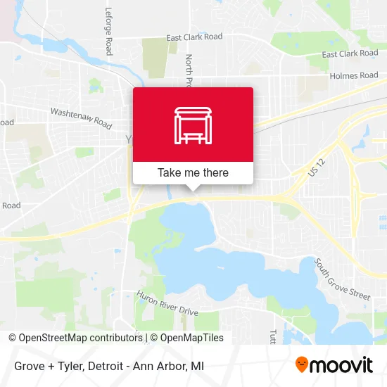 Grove + Tyler map