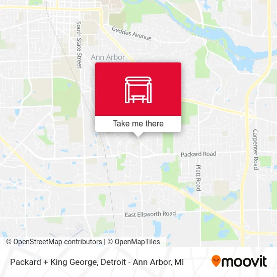 Packard + King George map