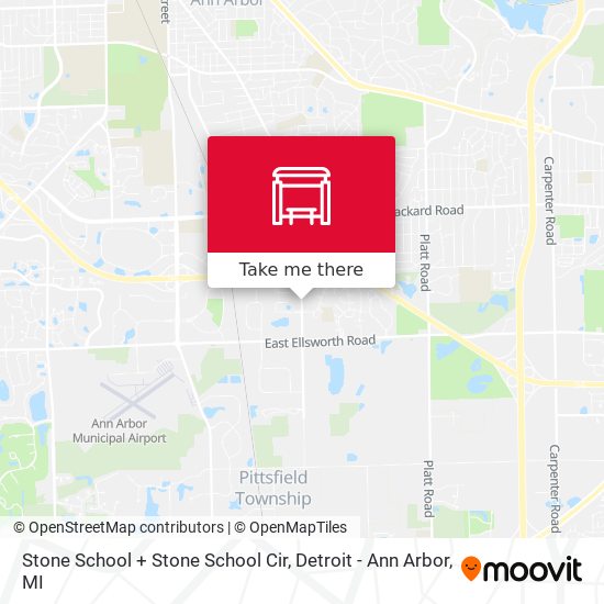 Stone School  + Stone School Cir map