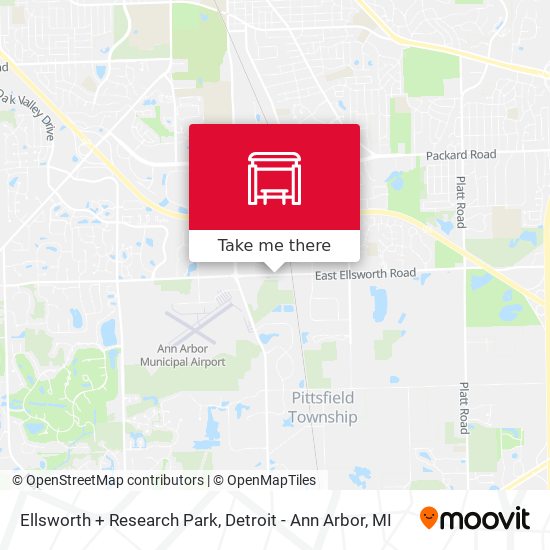 Mapa de Ellsworth + Research Park