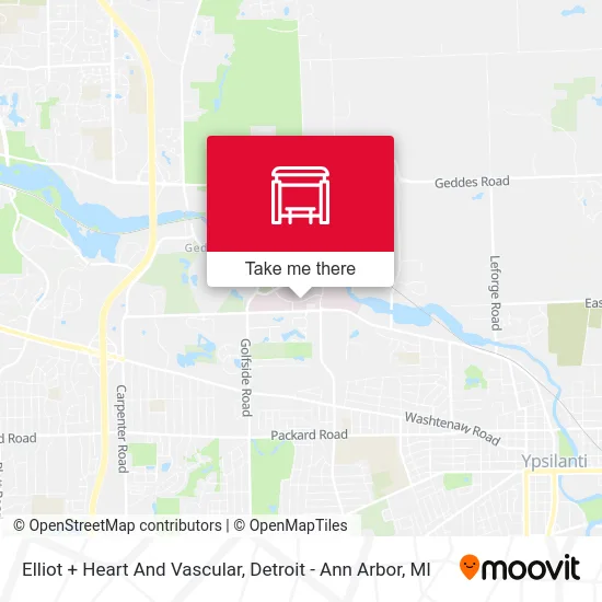 Elliot + Heart And Vascular map