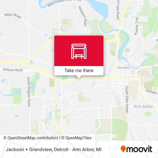 Jackson  + Grandview map