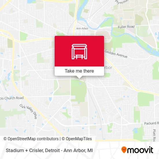 Stadium + Crisler map