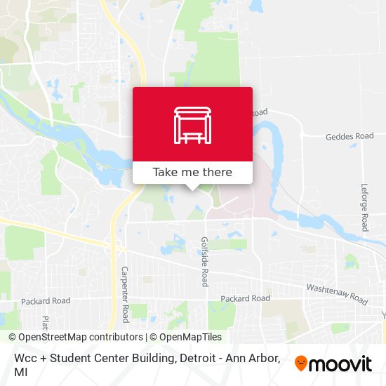 Wcc + Student Center Building map