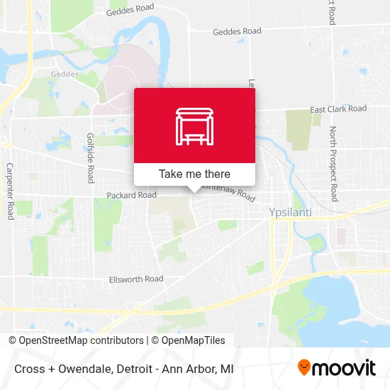 Cross + Owendale map