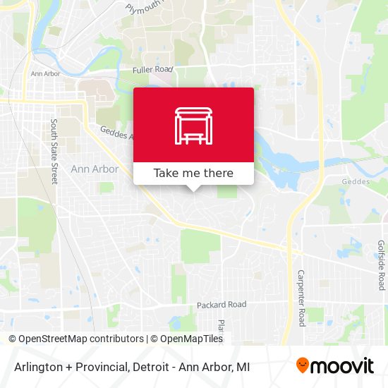 Arlington + Provincial map