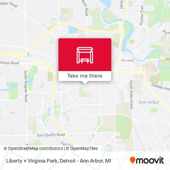 Mapa de Liberty + Virginia Park