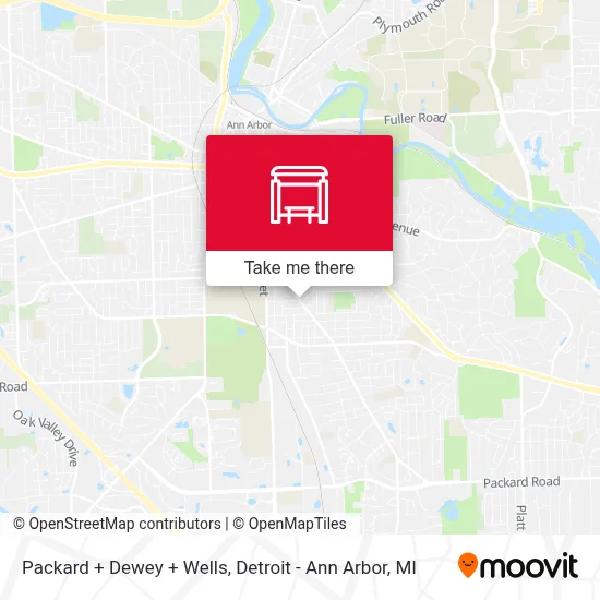 Packard + Dewey + Wells map