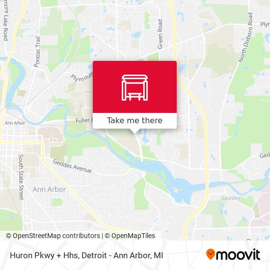 Mapa de Huron Pkwy + Hhs