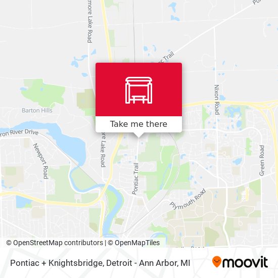 Pontiac + Knightsbridge map