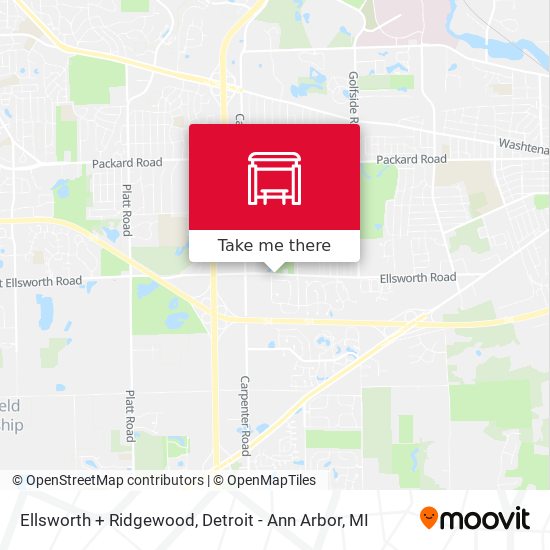 Mapa de Ellsworth + Ridgewood