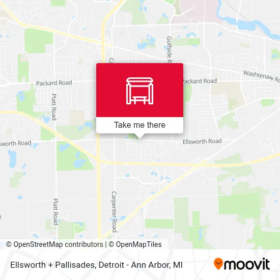 Ellsworth + Pallisades map