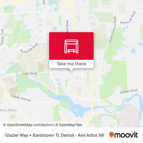 Mapa de Glazier Way + Bardstown Tr