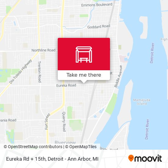 Mapa de Eureka Rd + 15th