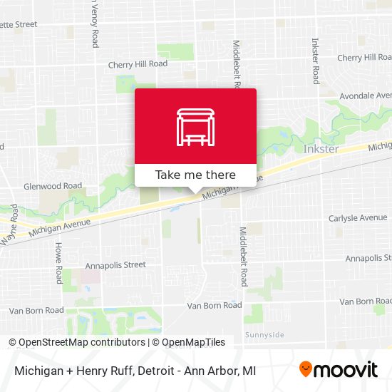 Michigan + Henry Ruff map