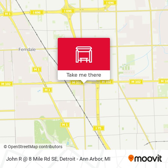 How To Get To John R 8 Mile Rd Se In Detroit By Bus