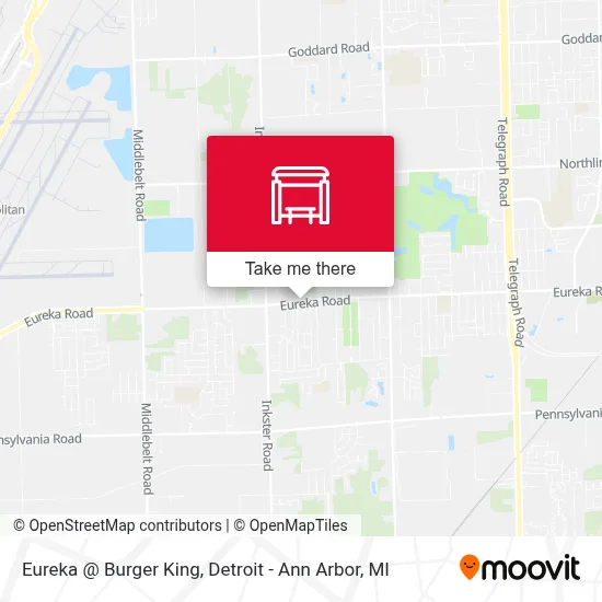 Eureka @ Burger King map