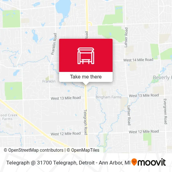 Telegraph @ 31700 Telegraph map