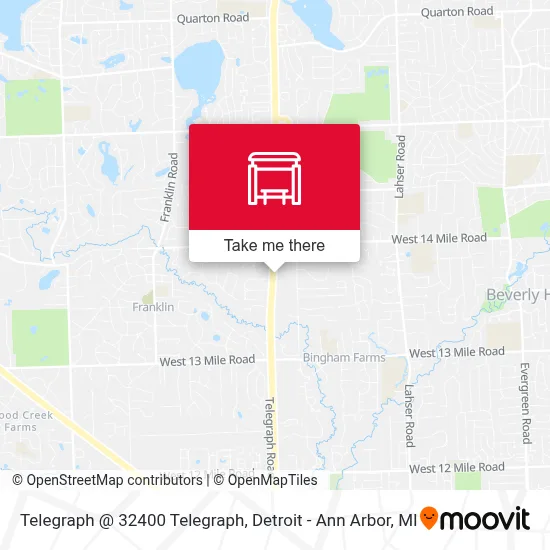 Telegraph @ 32400 Telegraph map