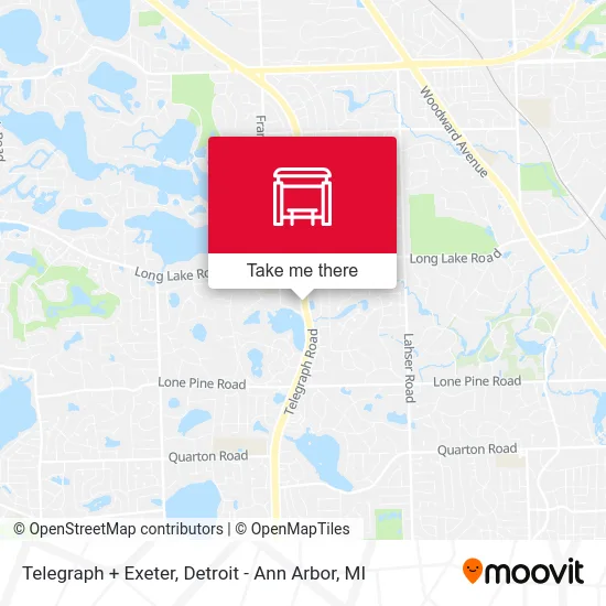 Telegraph + Exeter map