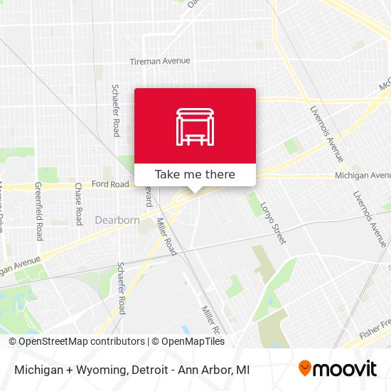 Mapa de Michigan + Wyoming