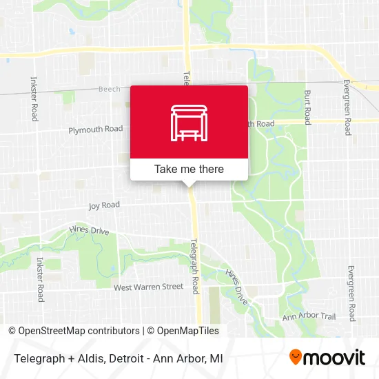 Telegraph + Aldis map