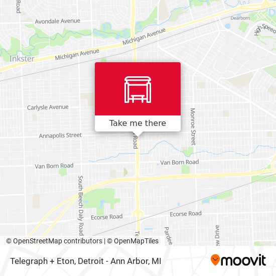 Mapa de Telegraph + Eton