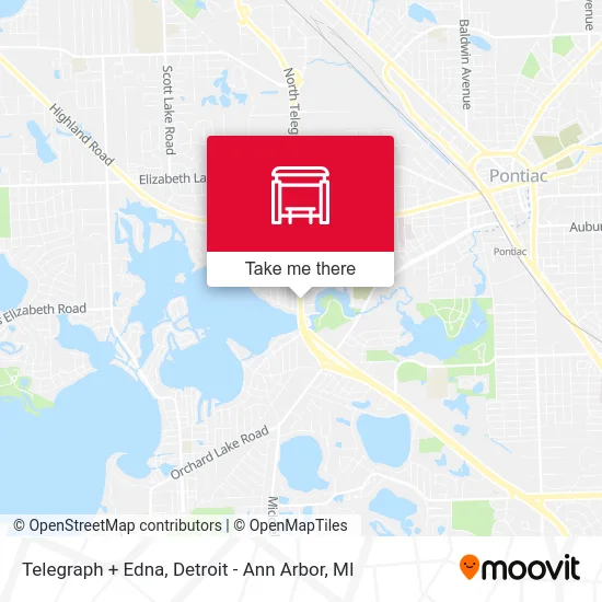 Telegraph + Edna map