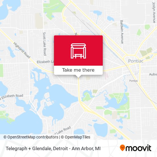Mapa de Telegraph + Glendale