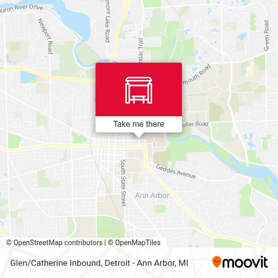 Glen/Catherine Inbound map