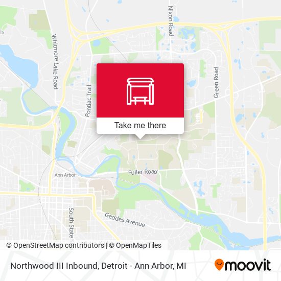Northwood III Inbound map