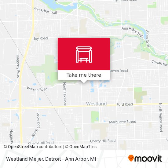 Mapa de Westland Meijer