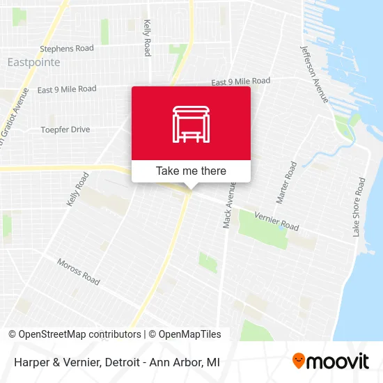 Harper & Vernier map