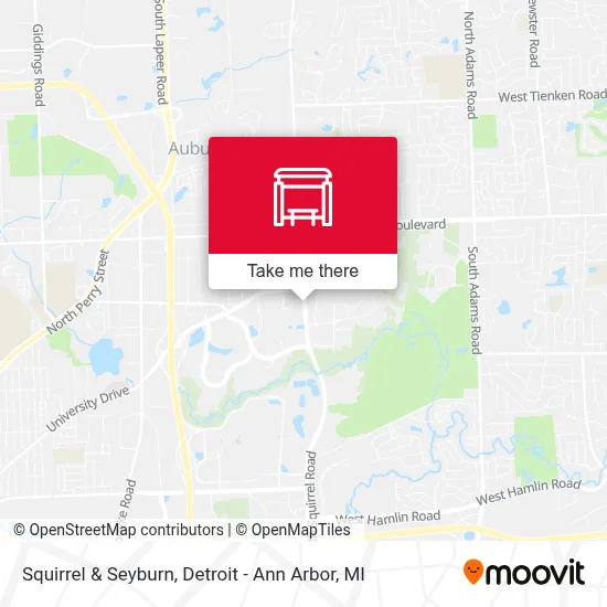 Squirrel & Seyburn map