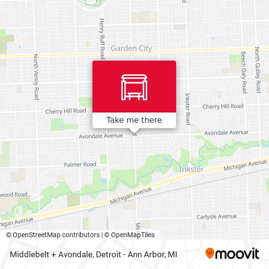 Mapa de Middlebelt + Avondale