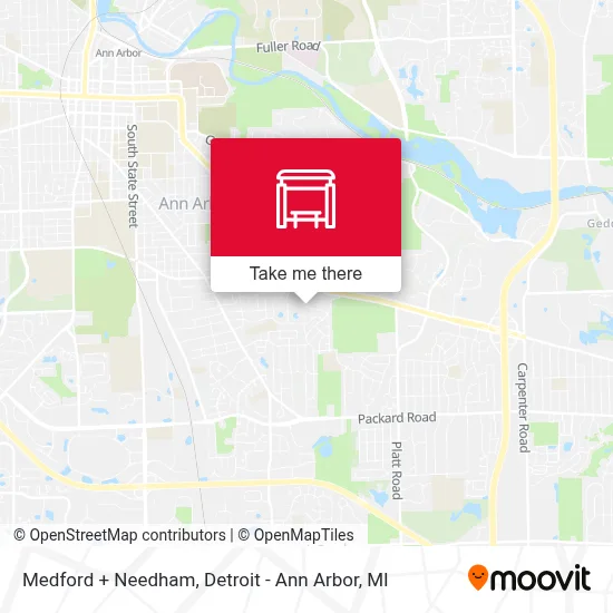 Medford + Needham map