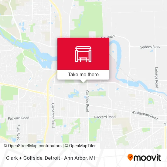 Clark  + Golfside map