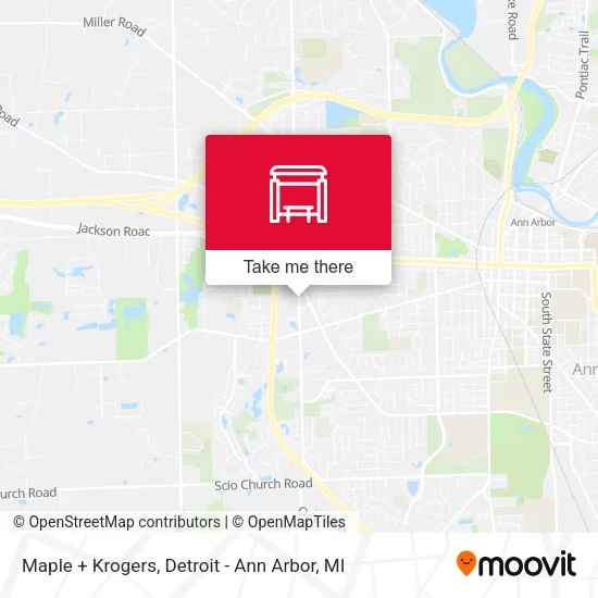 Maple + Krogers map