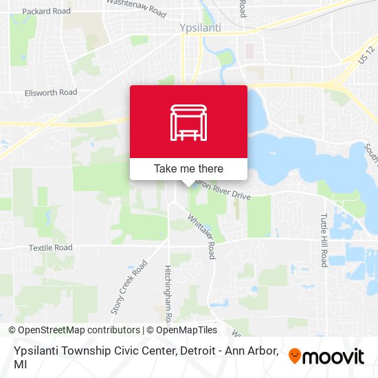 Ypsilanti Township Civic Center map