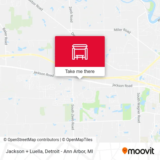 Jackson + Luella map