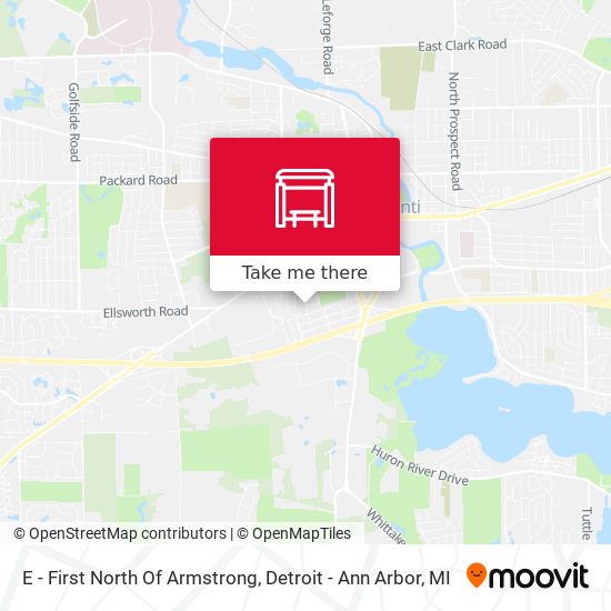 Mapa de E - First North Of Armstrong