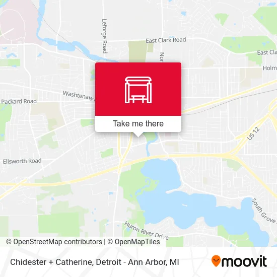 Chidester + Catherine map