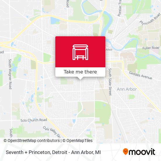 Seventh + Princeton map