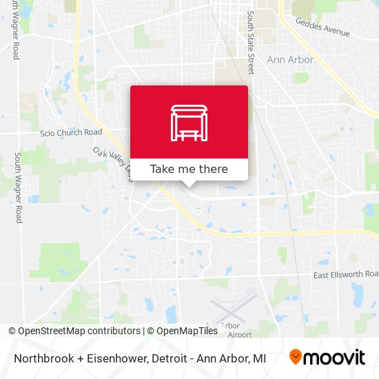 Northbrook + Eisenhower map