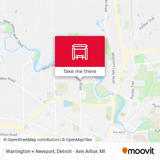 Mapa de Warrington + Newport